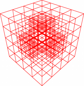 5: The Octree of a quarter sphere being in the corner