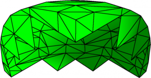 2: Marching Squares Skirts of a sphere chunk